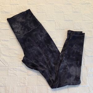 Lululemon Align Dark Tie-Dye Leggings